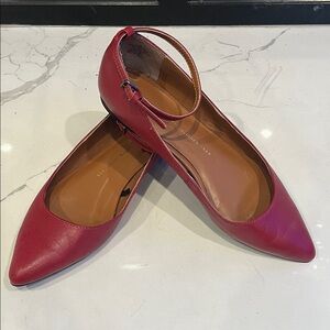 GAP Red Women's Flats with Ankle Strap